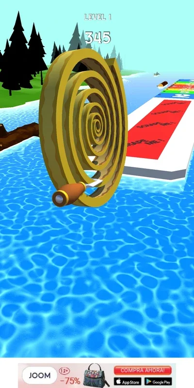 Spiral Roll for Android - Enjoy Carving and Destroying