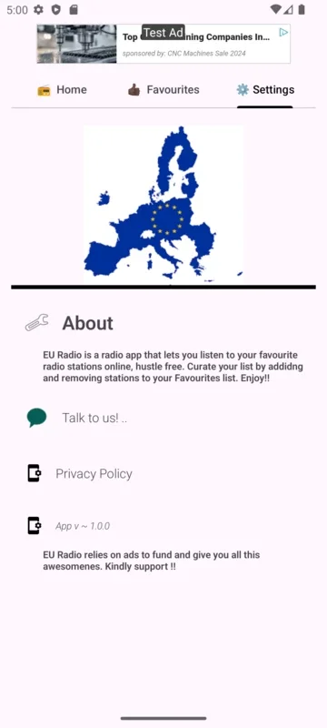 EU Radio for Android: A Rich Source of European Audio