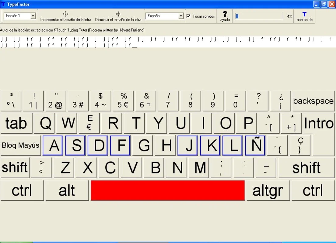 TypeFaster: The Engaging Windows Typing Tutor