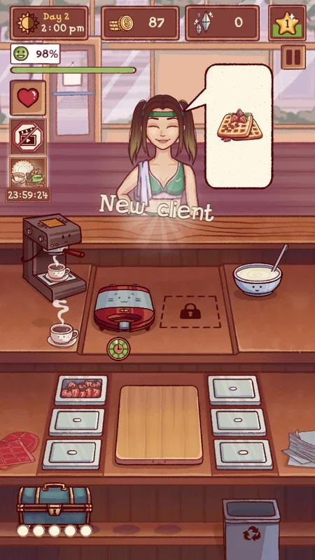 Lily's Café for Android - A Captivating Café Management Game