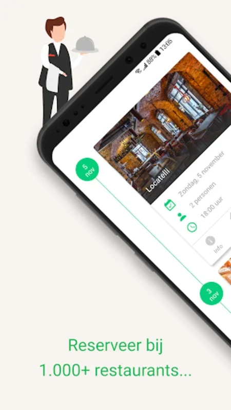 Spontaan - Android's Premier Restaurant Deals App