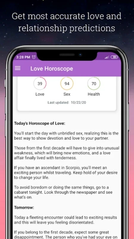 Love Horoscope for Android - Get Astrological Insights