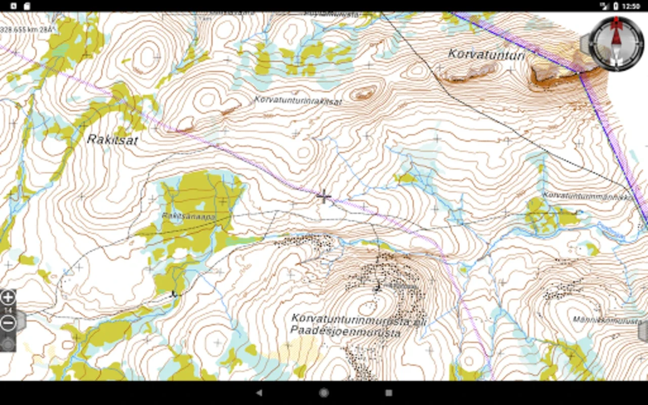 Jahtikartta outdoor GPS map for Android - Navigate Nordic Terrains