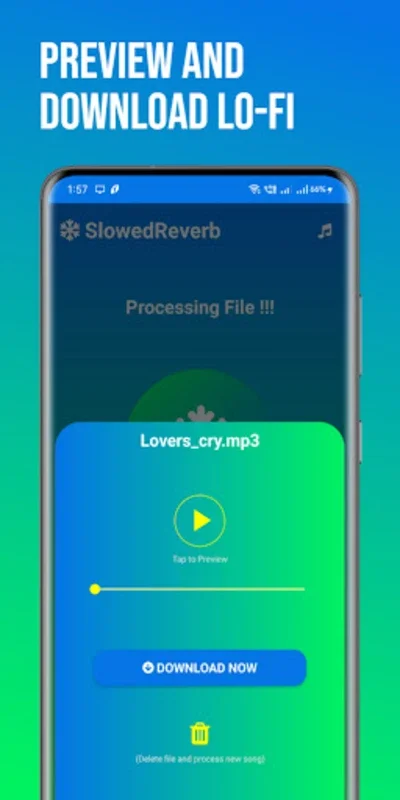 Lo-Fi Music Maker SlowedReverb for Android - Create Soothing Tones Easily