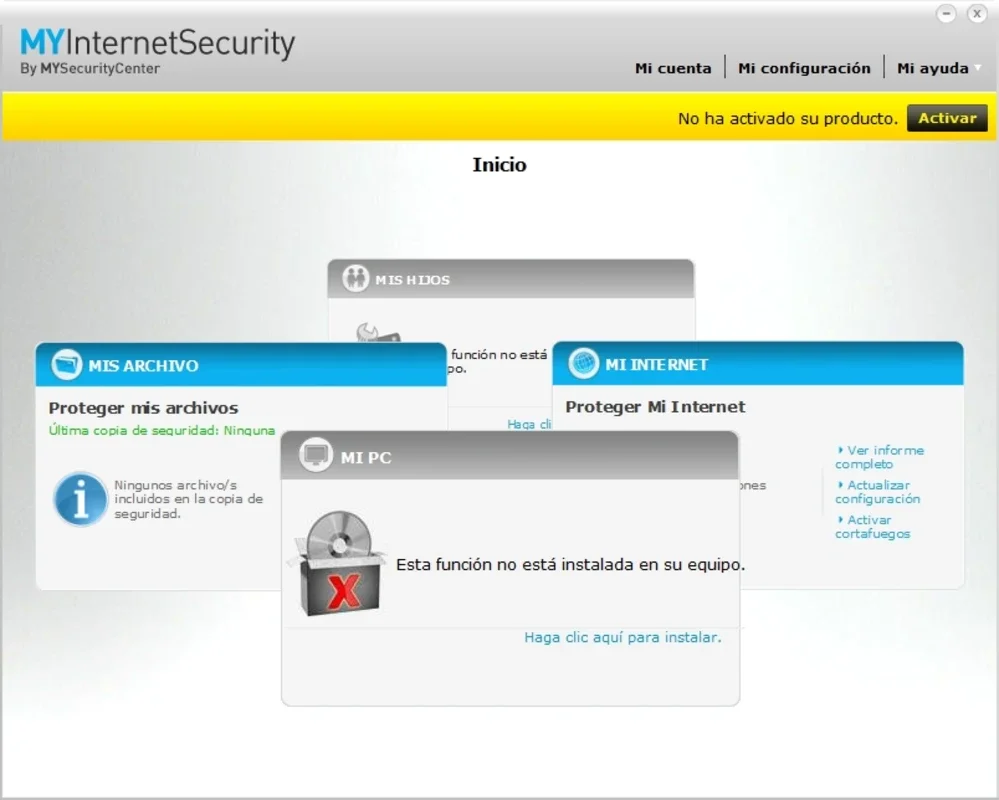 MYInternetSecurity GOLD for Windows - Secure Your System