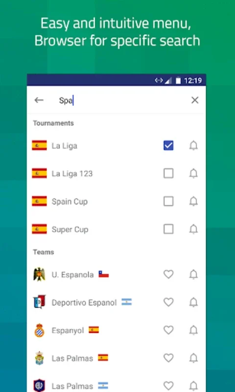 Liga Argentina for Android - Unbeatable Football Experience