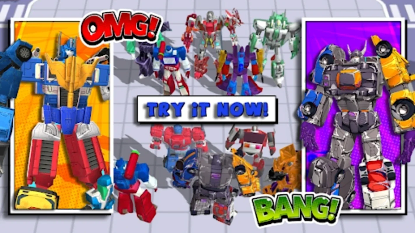 Superhero Robot Merge Master for Android - Dominate Battles