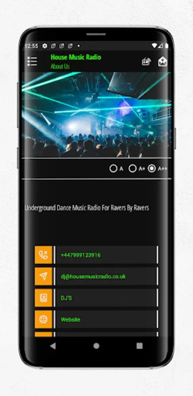 House Music Radio for Android - Stream Live Electronic Beats