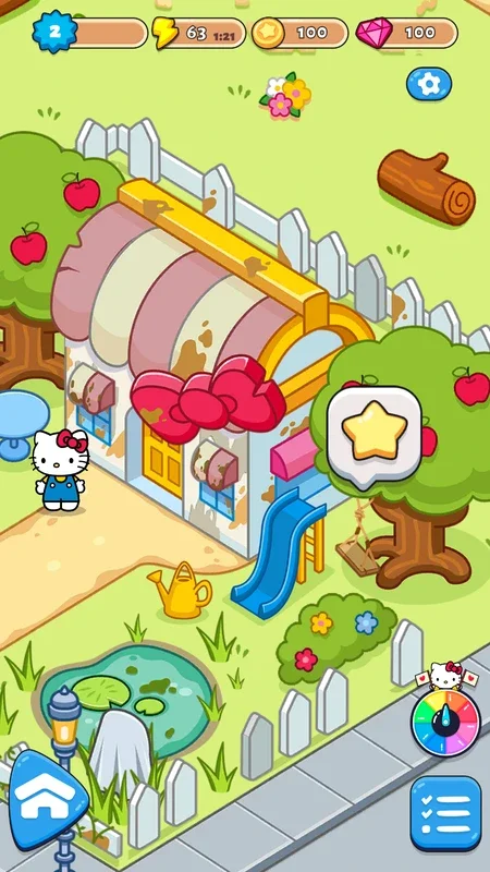 Hello Kitty Merge Town for Android: Engaging Merge Game