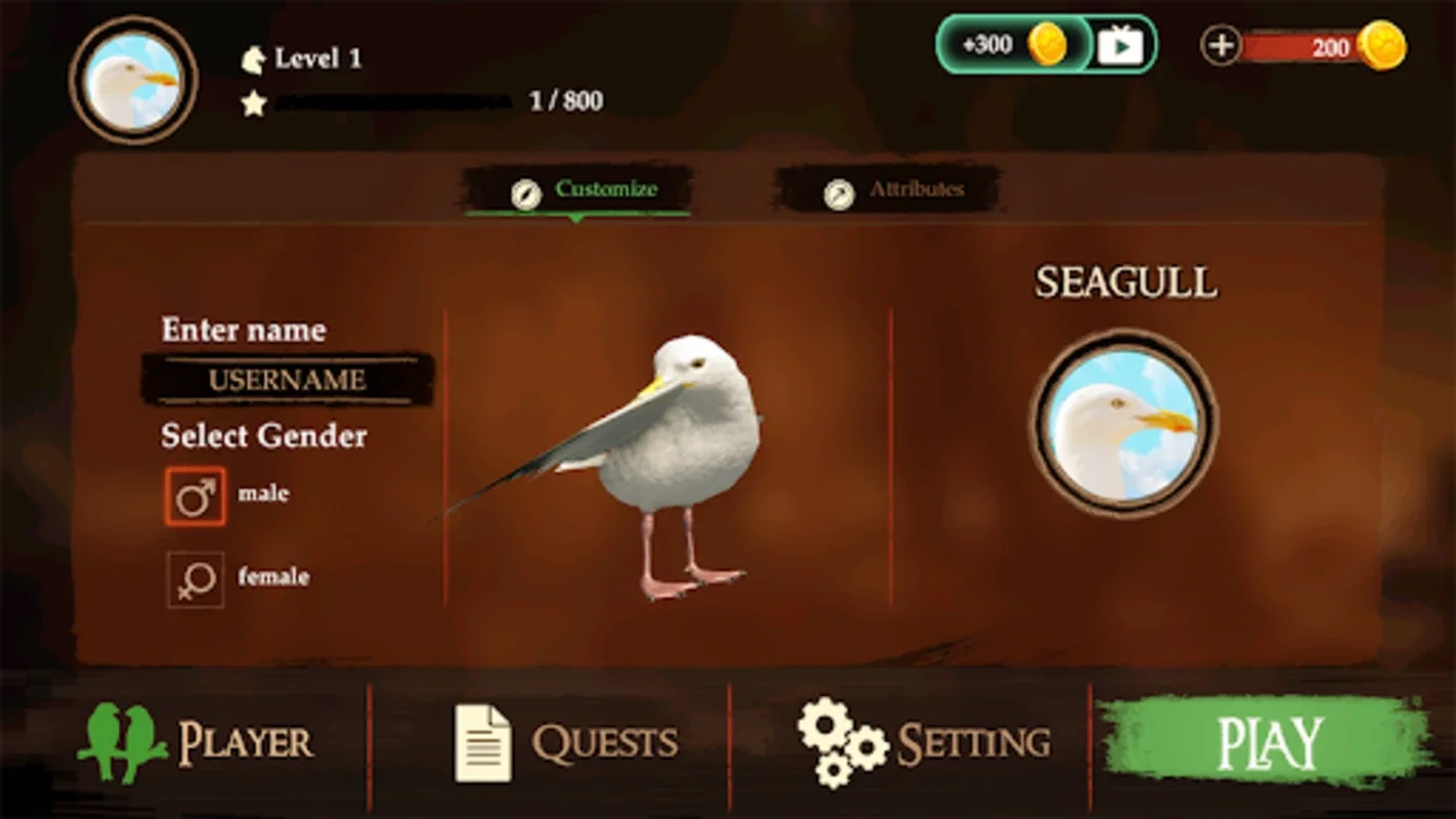 The Seagull for Android - Immersive Wildlife Sim