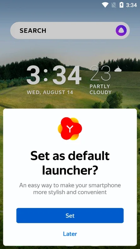 Yandex Launcher for Android: Customize Your Device