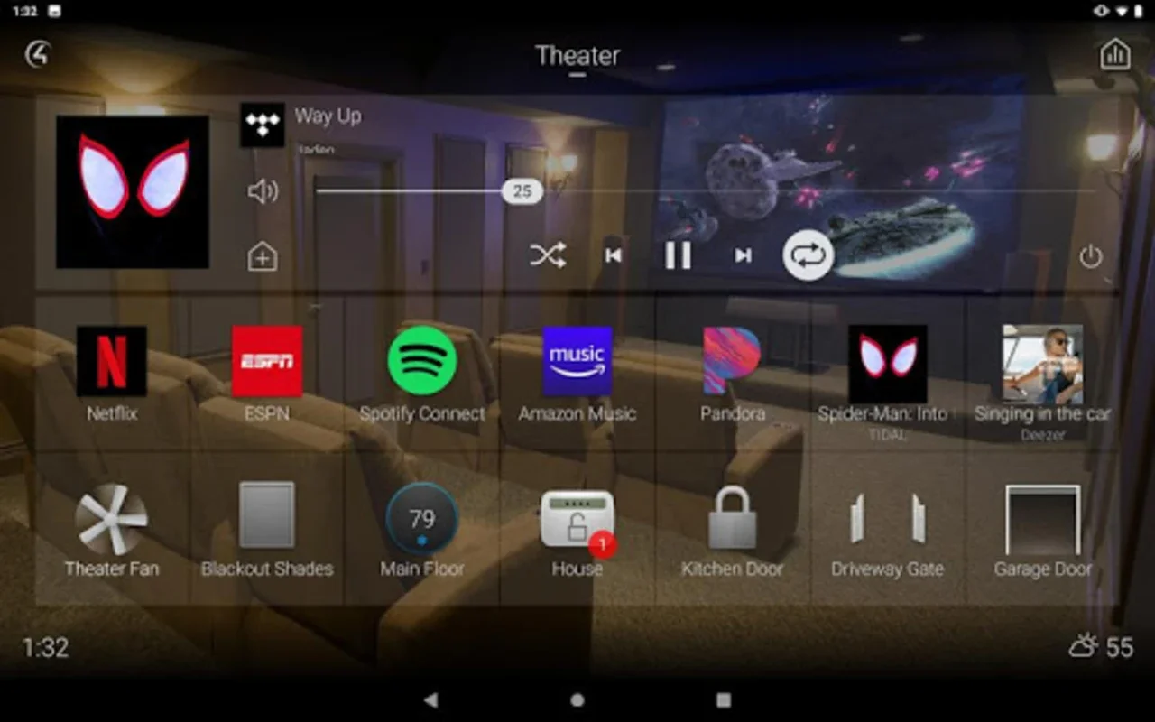 Control4 for Android - Manage Smart Home Devices