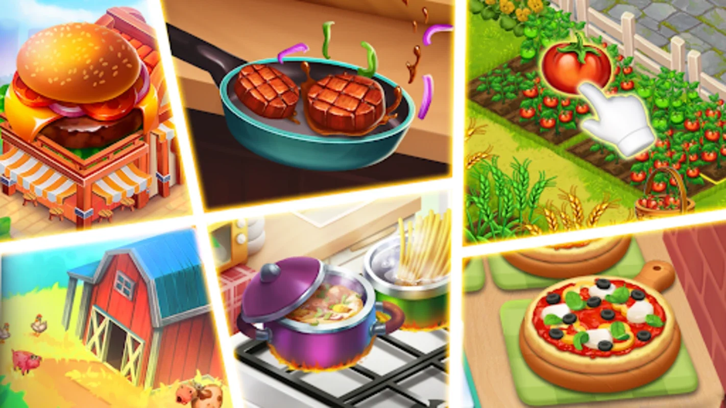 Cooking Market-Restaurant Game for Android: Master Culinary Skills