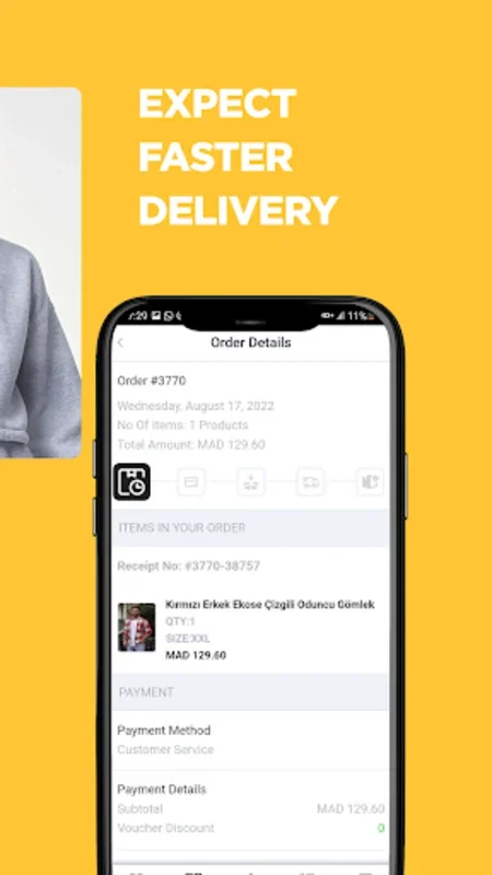 Justyol for Android: Seamless Shopping in Morocco