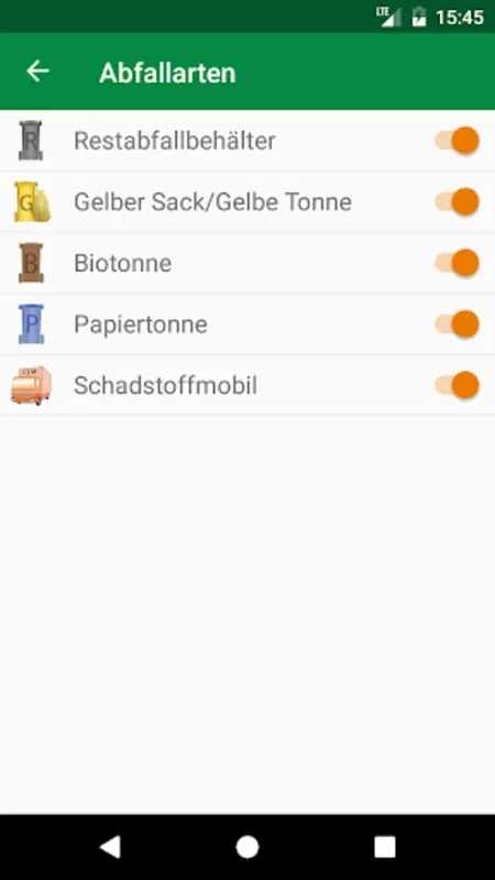 ABI-Abfall for Android: Efficient Waste Management