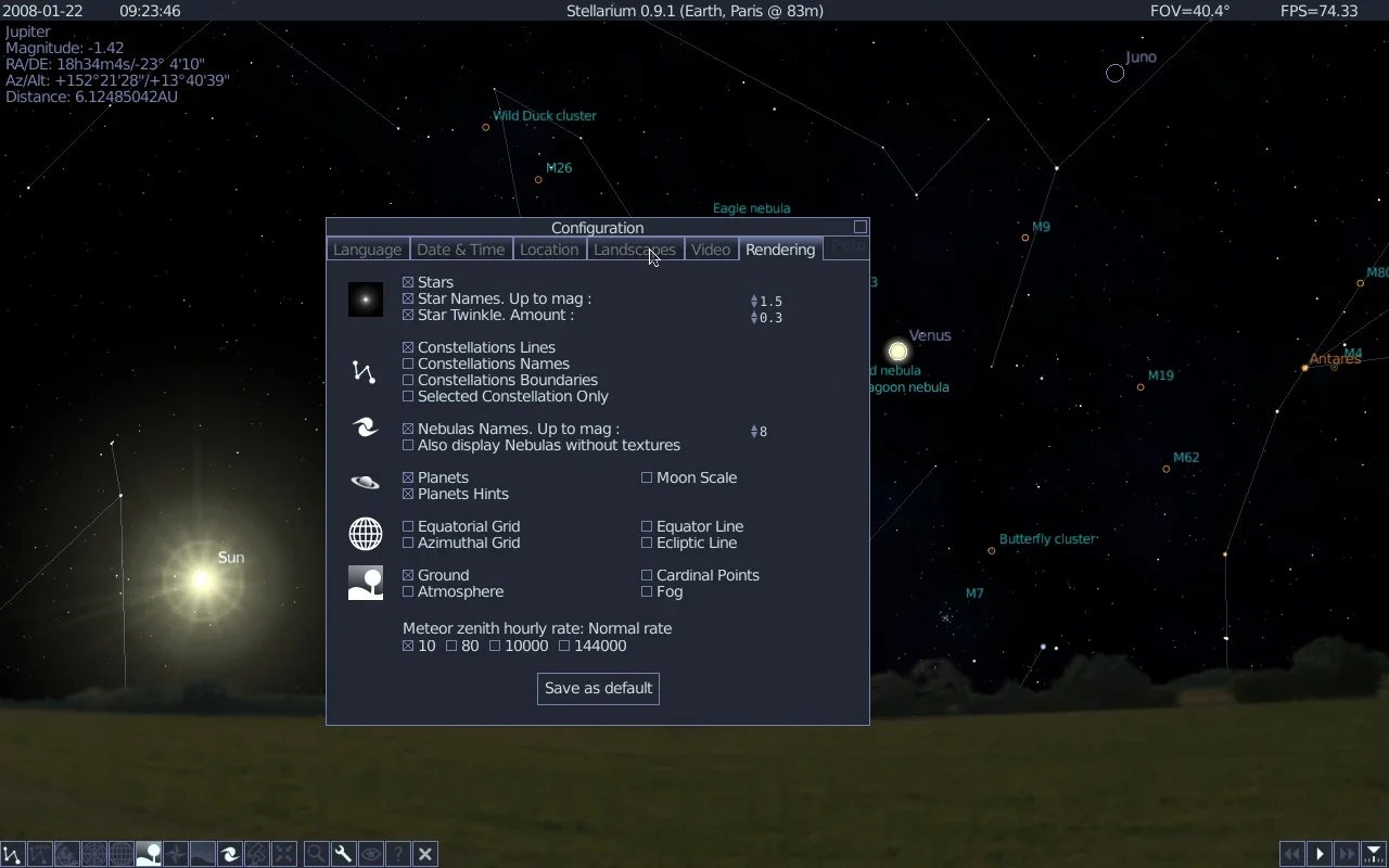 Stellarium for Mac - Explore the Stars