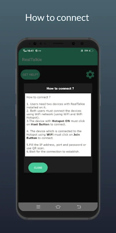 RealTalkie for Android - Stay Connected Offline