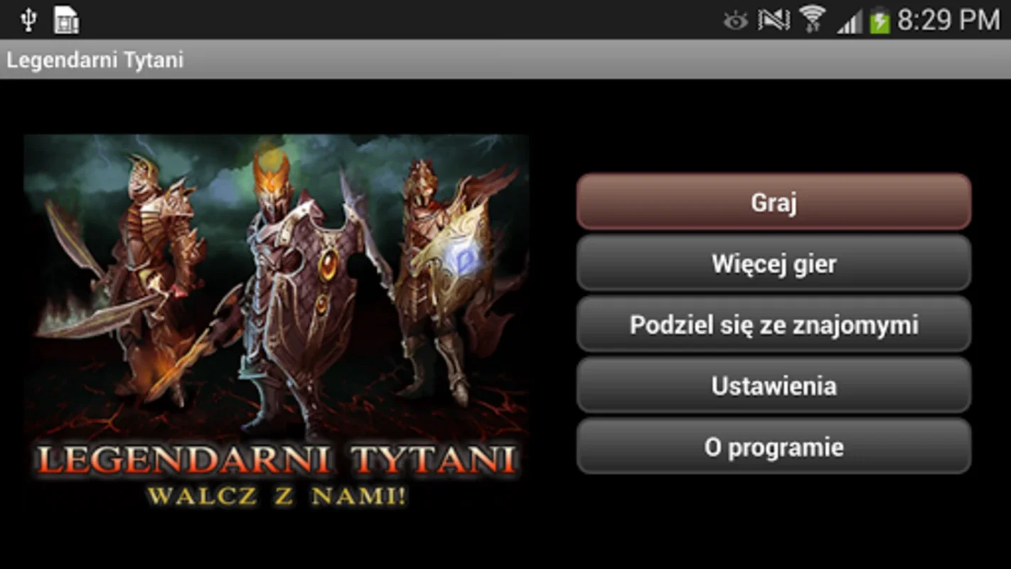 Legendarni Tytani for Android - An Epic Adventure