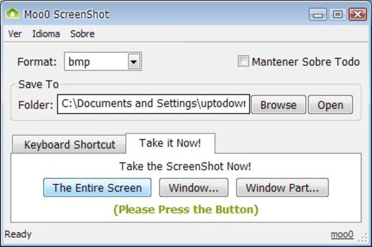 Moo0 ScreenShot for Windows: Simple and Efficient Screen Capturing