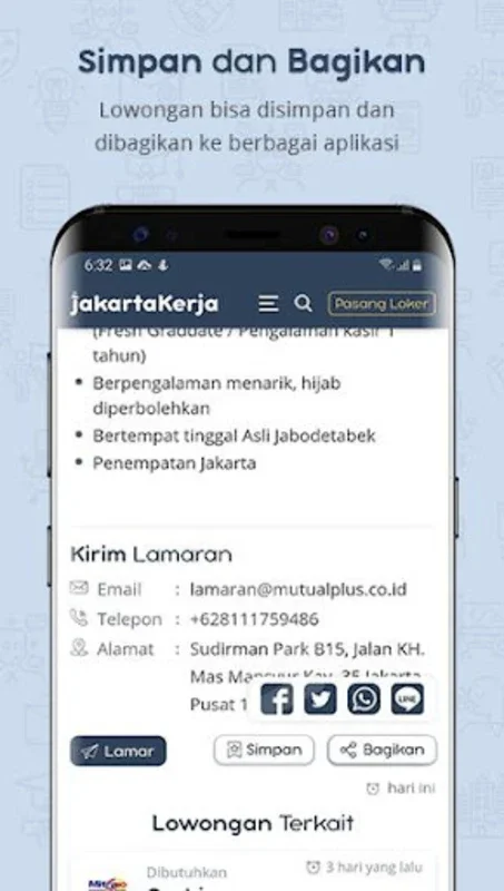 LOKER JAKARTA - Lowongan Kerja for Android