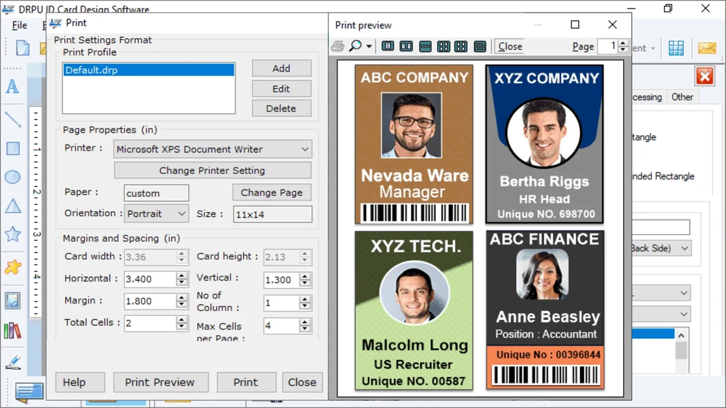 Excel ID Badges Generator Application for Windows - Efficient ID Card Maker