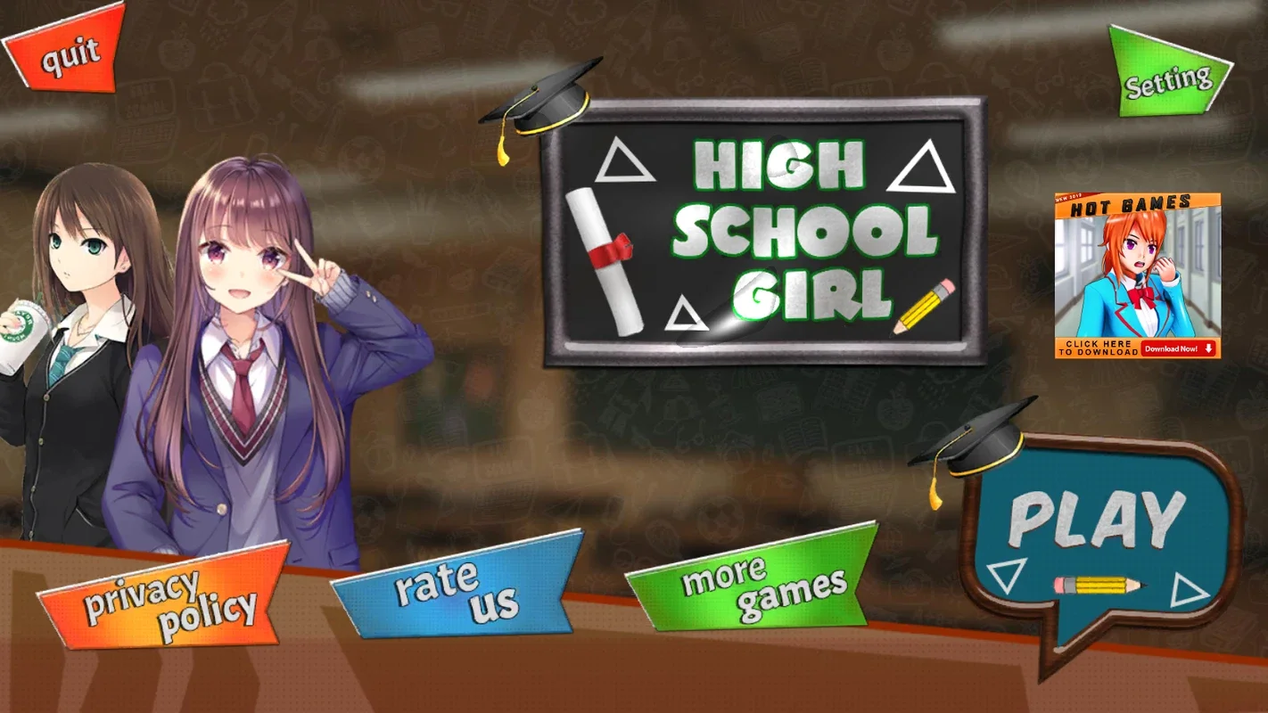 High School Girl Simulator 3D for Android - Immersive School Life