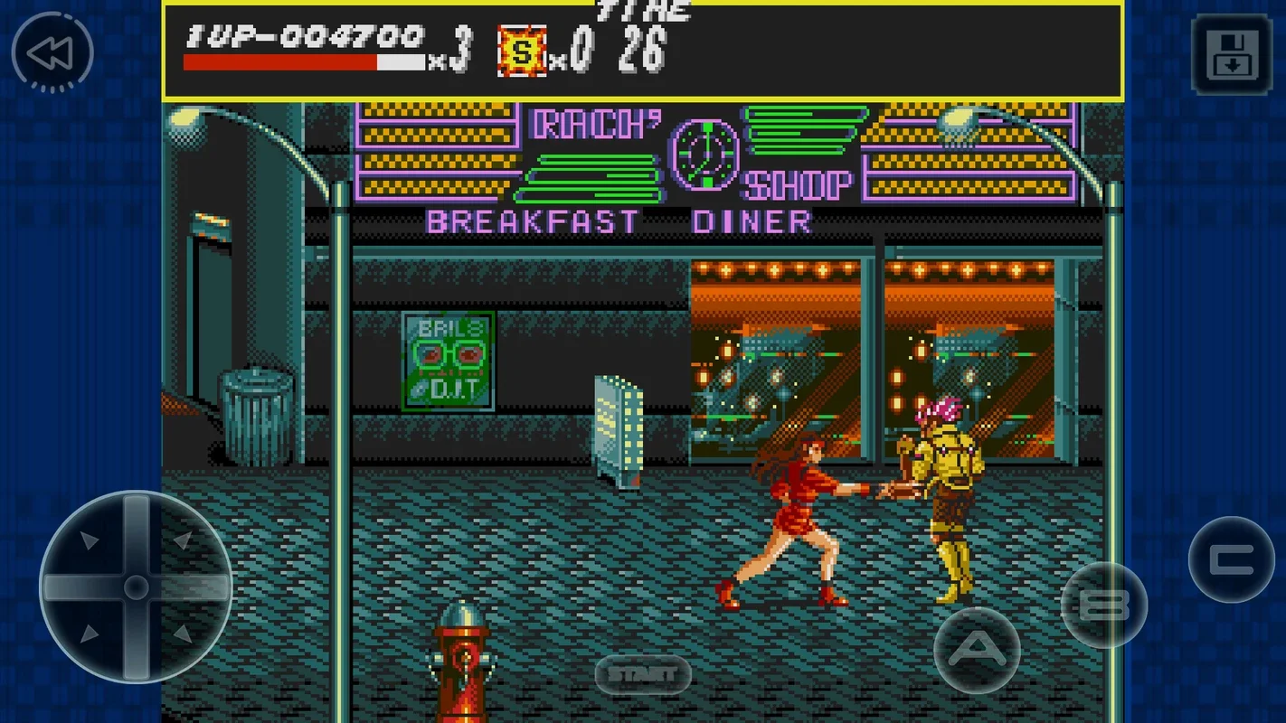 Streets of Rage Classic for Android - Action-Packed Brawler