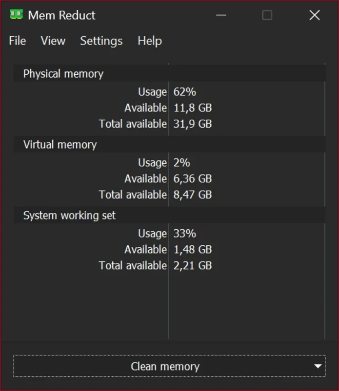 Mem Reduct for Windows - Free Download Now