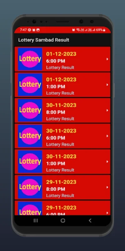 Dear Lottery Sambad for Android - Quick Nagaland and West Bengal Lottery Results