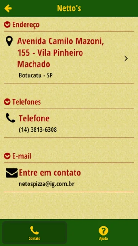 Netto's Pizza for Android - Simplify Pizza Ordering