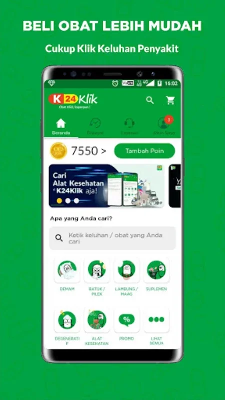 K24KLIK: Beli Obat, Konsultasi, Panggil Dokter for Android - Download the APK from AppHuts