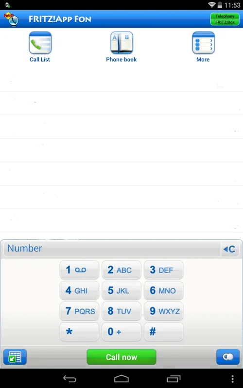 FRITZ!App Fon for Android - Seamless Integration of Smartphones and Landlines
