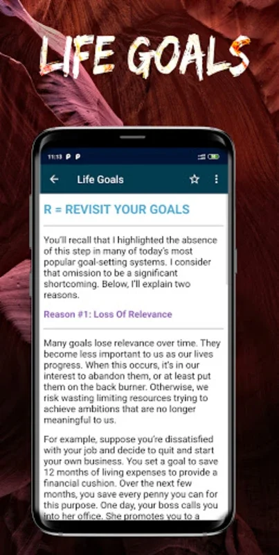 Achieve your Goals for Android - Empowering Personal Growth