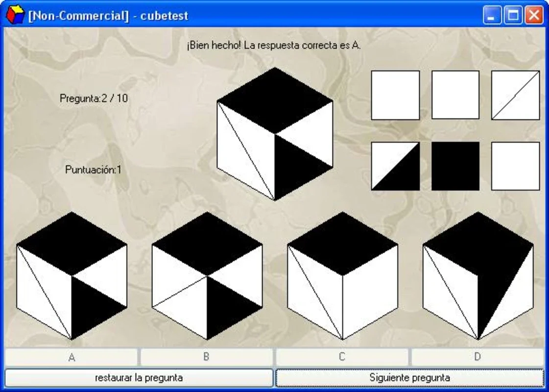 CubeTest for Windows - Enhance Spatial Perception