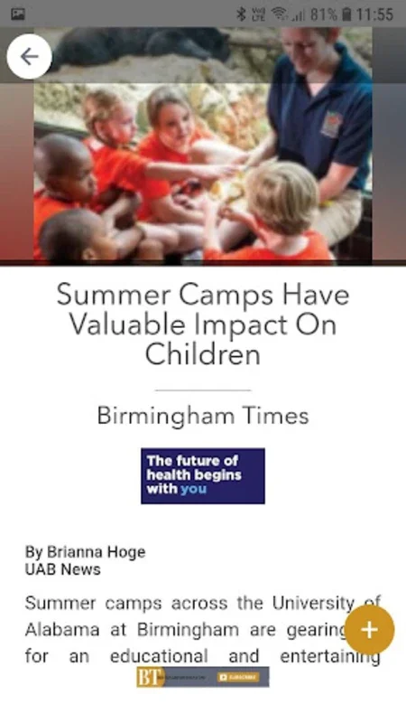 BHam Times for Android - Unveiling Birmingham's African-American News