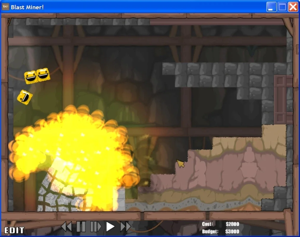 Blast Miner for Mac - Challenging Gold Mining Game