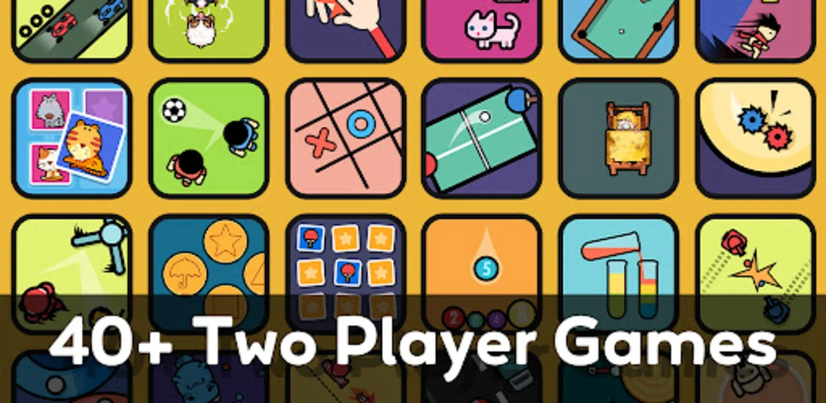 Two Player Games: 2 Player 1v1 for Android - No Downloading Required