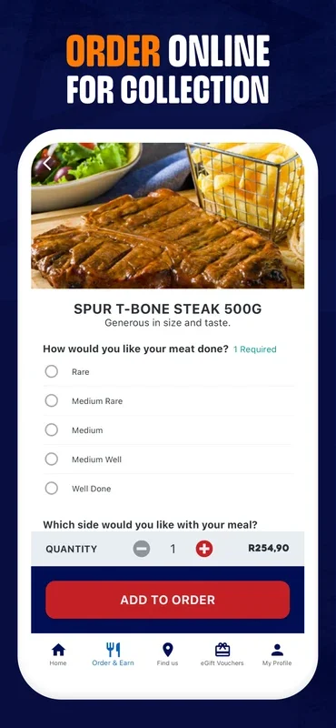 Spur Family Club for Android - Order Food and Earn Rewards