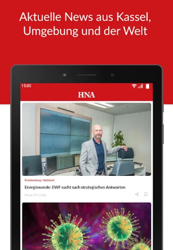 HNA - die Nachrichten-App for Android: Stay Informed