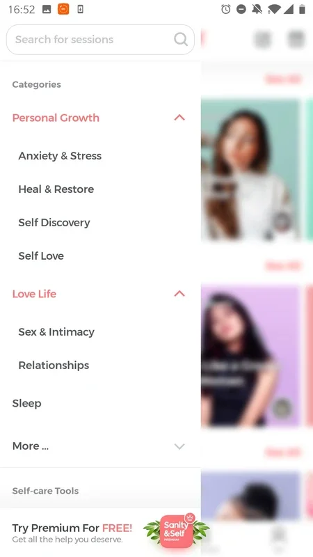 Sanity & Self for Android: Enhance Mental Well-being