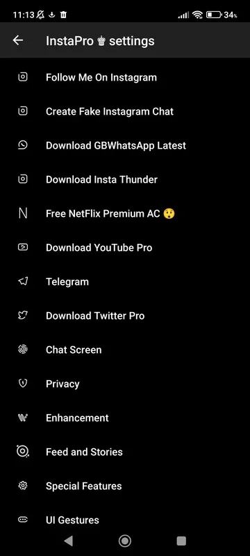 InstaPro for Android: Enhanced Instagram Experience
