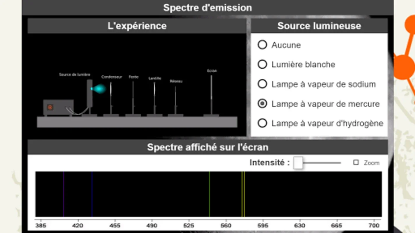 Spectre d'émission for Android - In-Depth Spectroscopy App