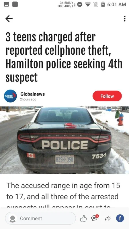 Canada Breaking News for Android - Stay Informed