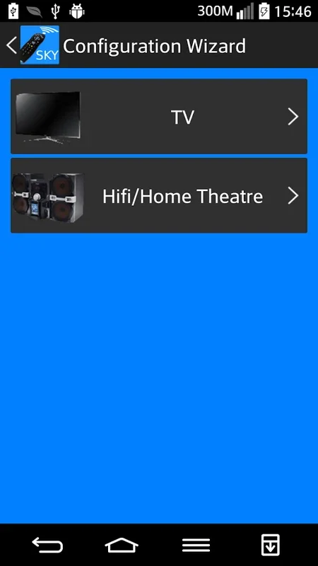 Sky - Remote Control for Android - Streamline TV and HiFi Setup