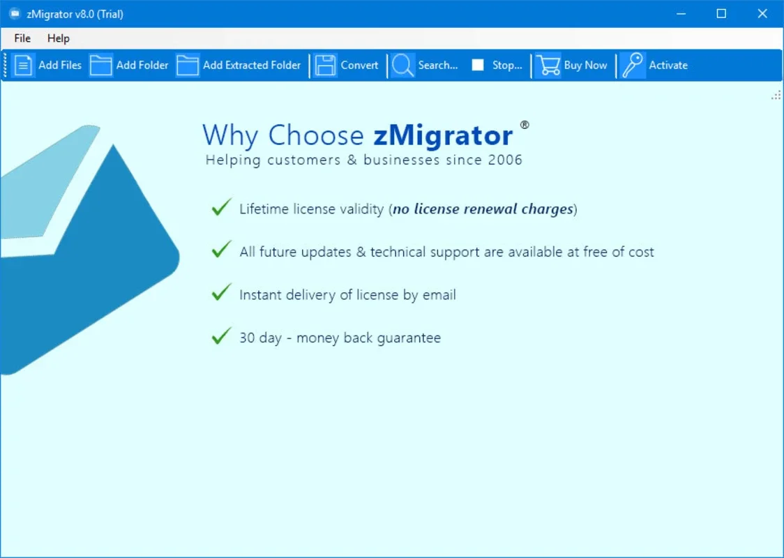 RecoveryTools Zimbra Migrator Wizard for Windows - Secure Zimbra Data Migration