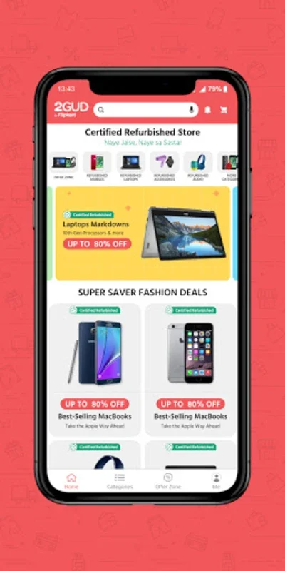 2GUD - Naye Jaisa, Naye se Sasta for Android - Affordable Refurbished Electronics