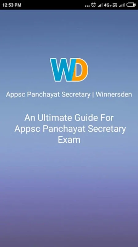 APPSC Panchayat Secretary | Winnersden for Android: Ace the Exams