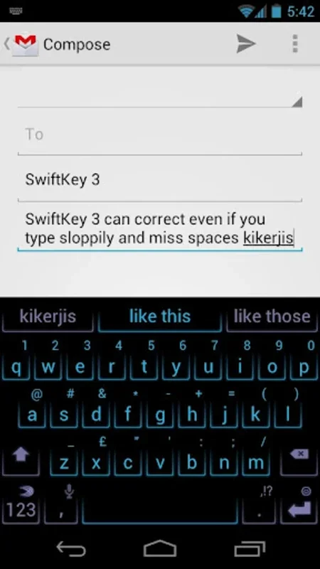 SwiftKey 3 Keyboard Free for Android: Enhance Typing Speed