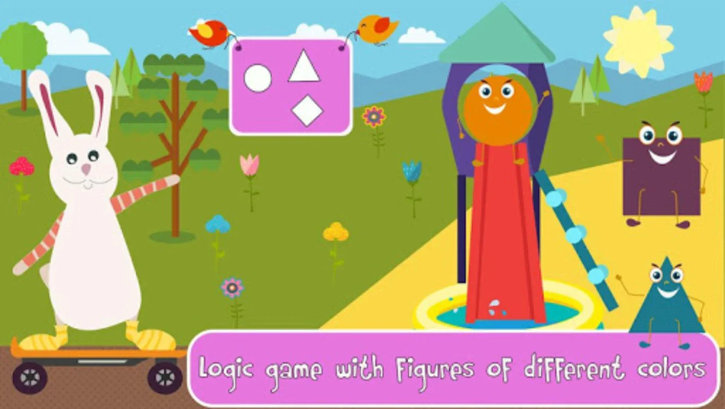 Shapes and colors for Kids for Android: Fun Educational Game