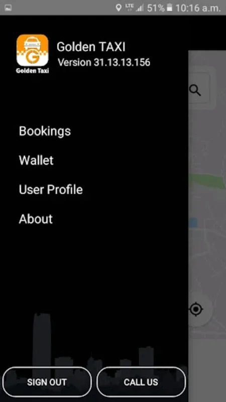 Golden TAXI for Android - Streamline Your Taxi Experience